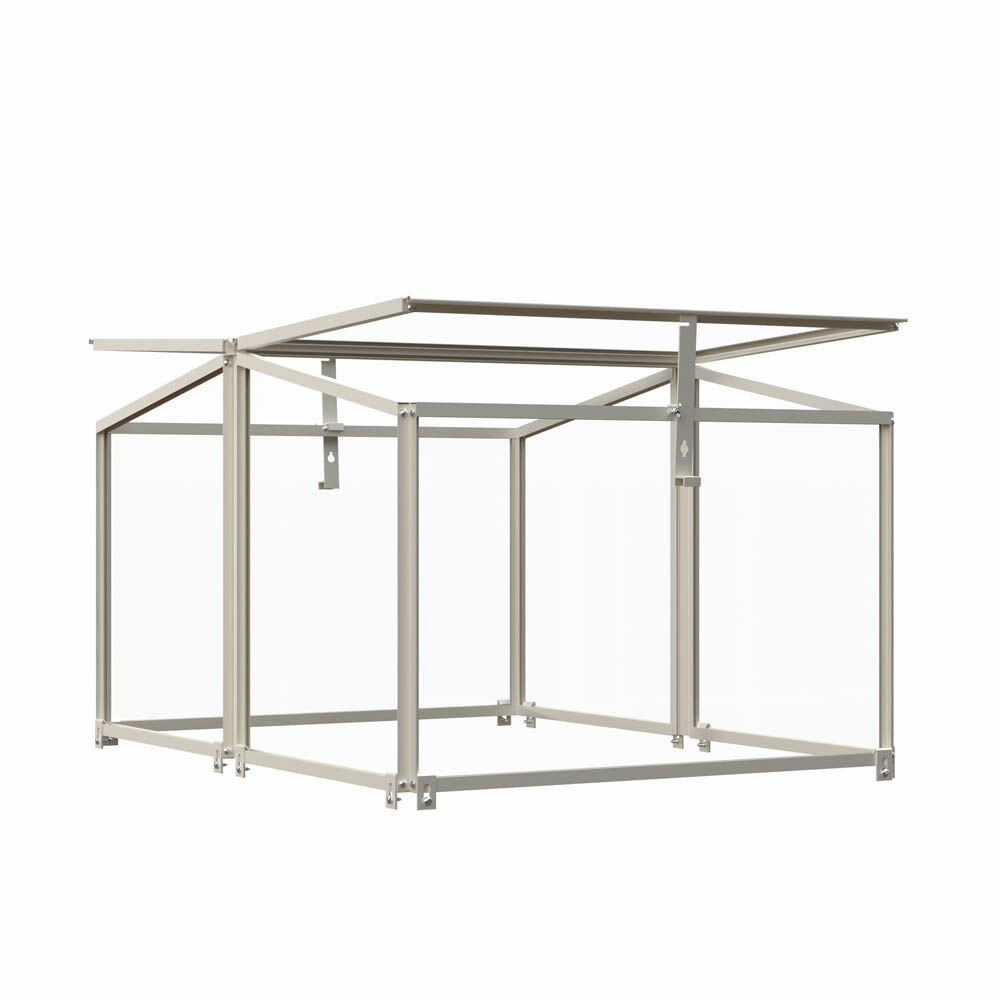 Royal Well Parsley Planter - Broeikas - Wit - 60x80x46 cm - Veiligheidsglas