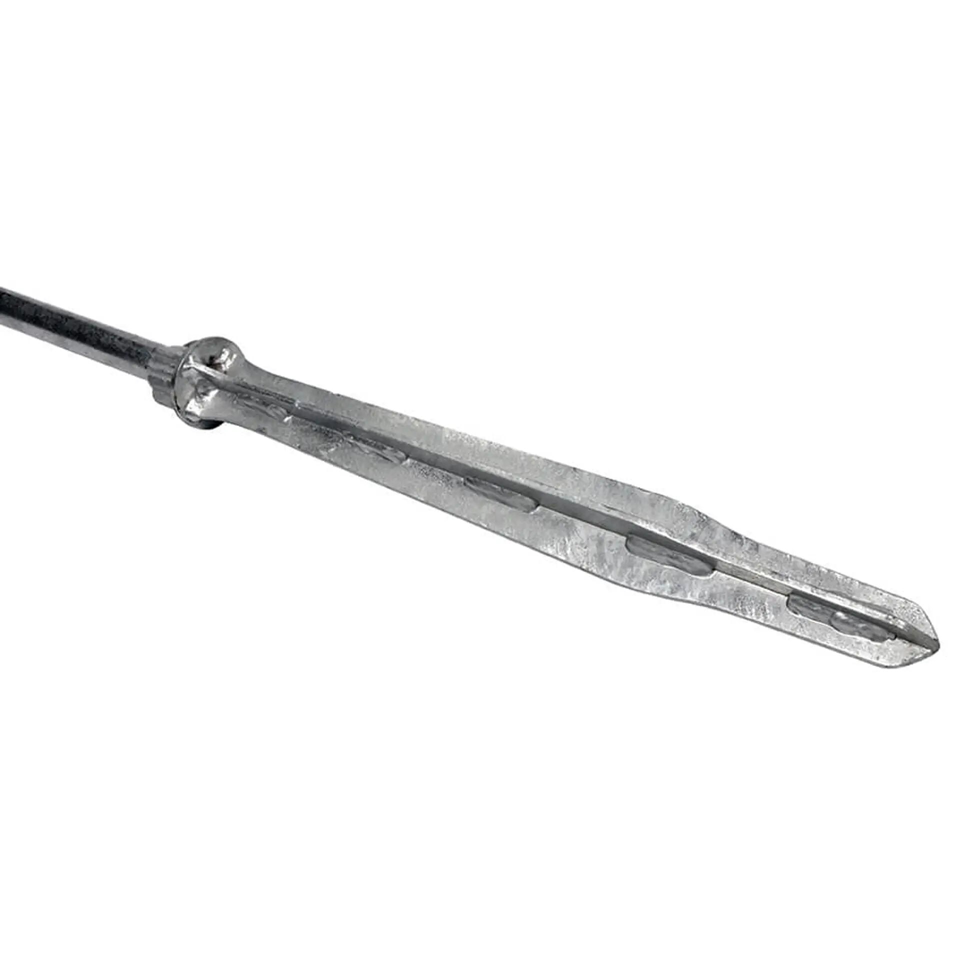 Gallagher Line Post Grondboor - Accessoires - 6.5 cm - Grijs - 152 cm