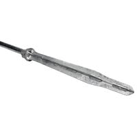 Gallagher Line Post Grondboor - Accessoires - 6.5 cm - Grijs - 152 cm