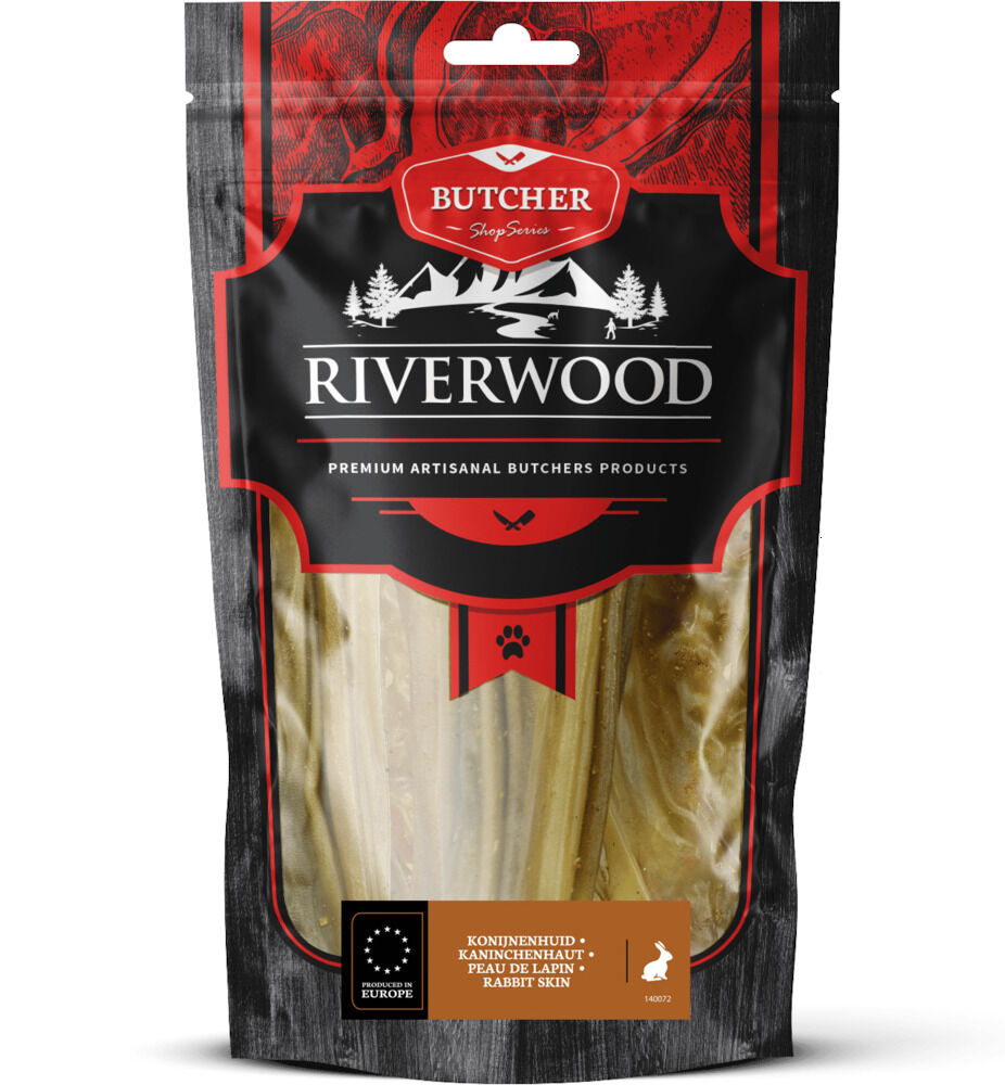 Riverwood Butcher Shop Series Konijnenhuid - Hondensnack