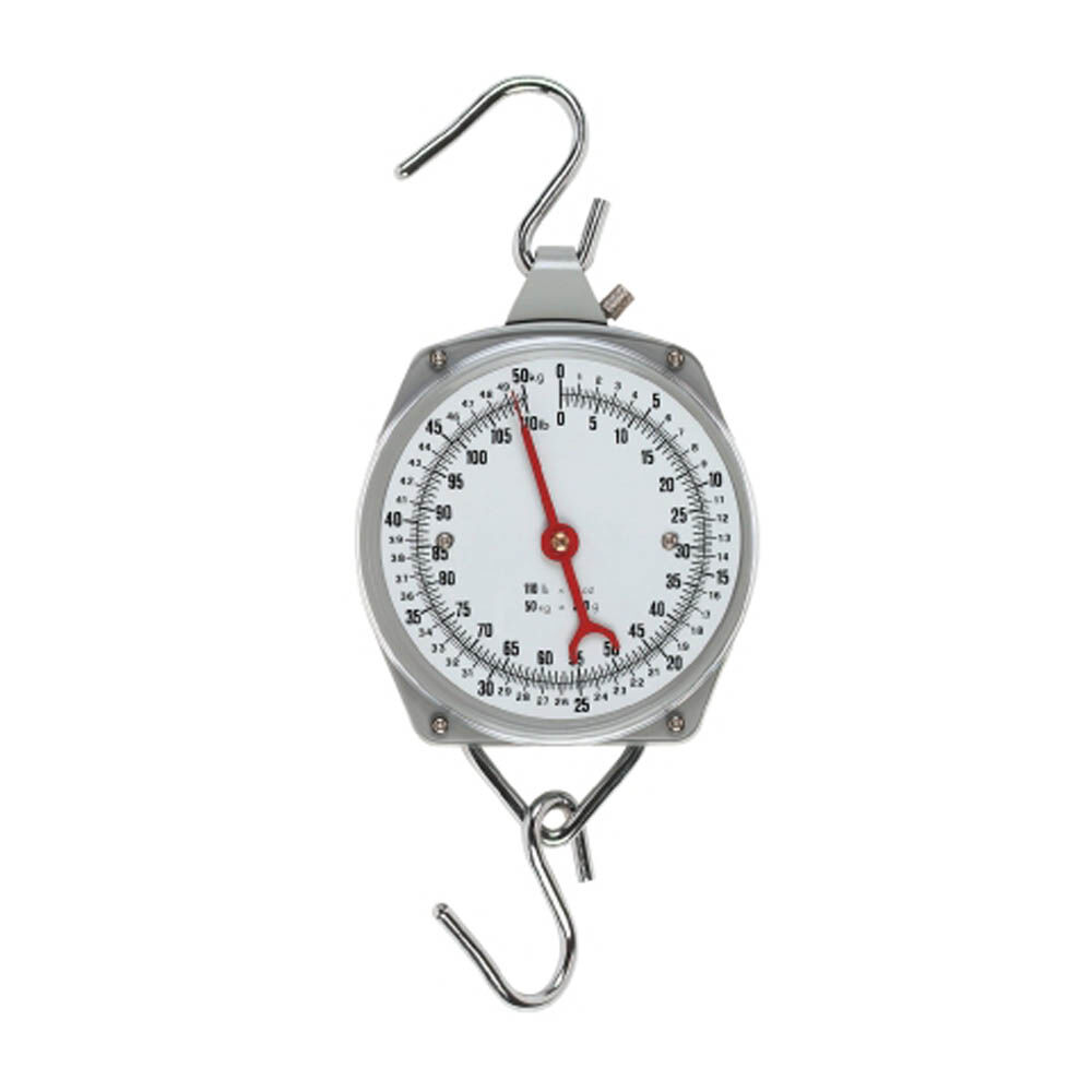 Kerbl Hangmodel - Weegklok 50 kg - 200 Gram - Grijs Kerbl Hangmodel - Weegklok 50 kg - 200 Gram - Grijs