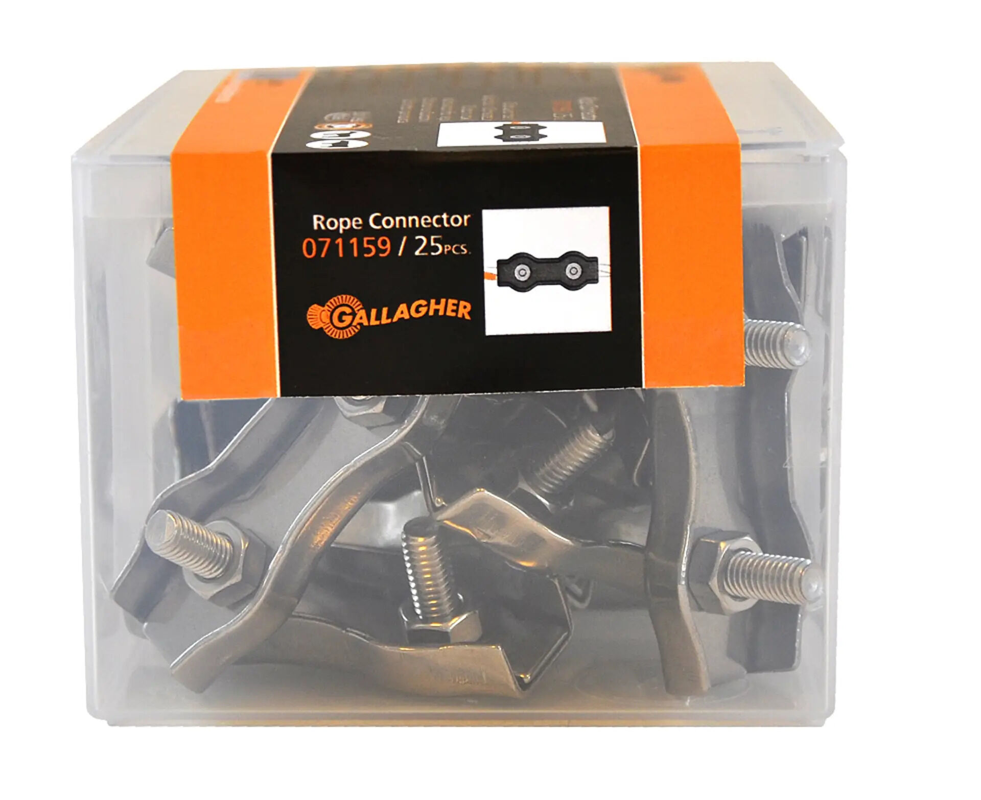 Gallagher - Cord Verbinder - 7.2 cm - 25 Stuks - 9.5 cm Gallagher - Cord Verbinder - 7.2 cm - 25 Stuks - 9.5 cm