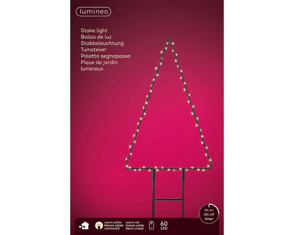 Lumineo Boom - Tuinsteker - 110 - Warm wit