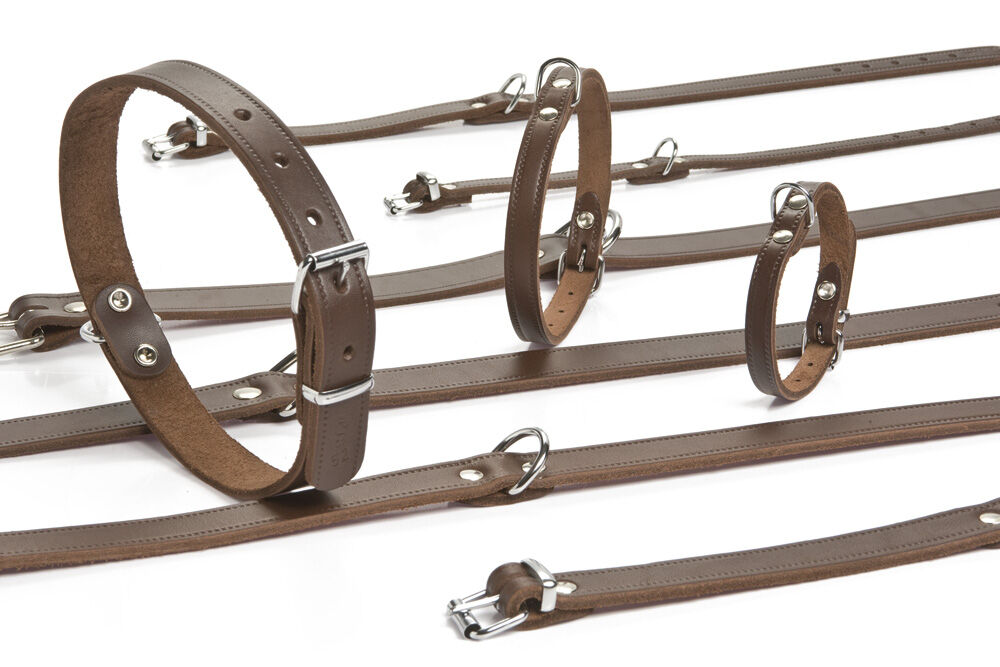 Beeztees - Halsband Hond - bruin - 57 cm Beeztees - Halsband Hond - bruin - 57 cm