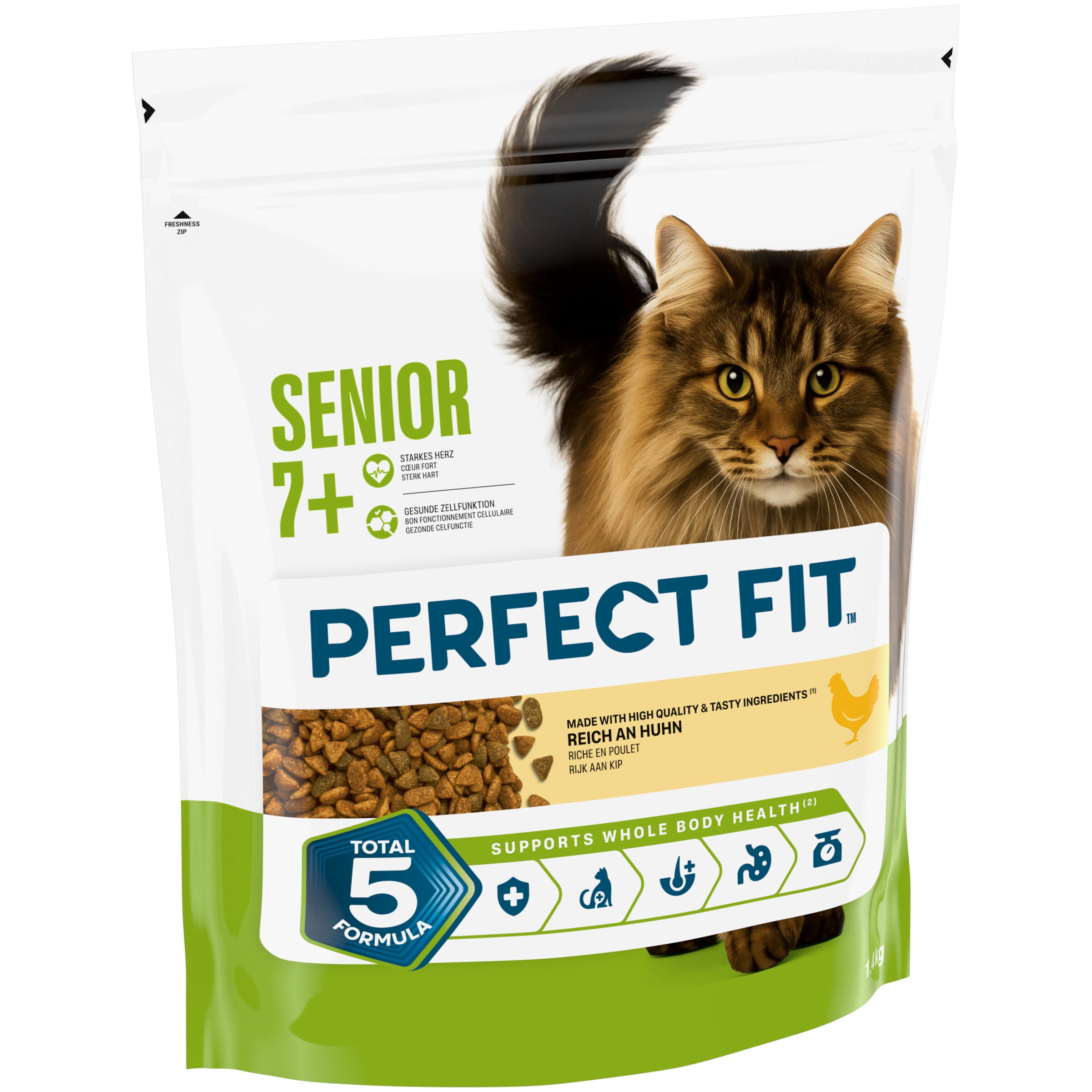 Perfect Fit Senior 7+ - Kattenvoer - 1.4 Kilogram - kip
