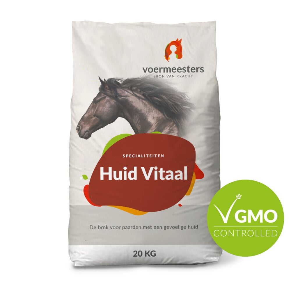 Voermeesters Huid Vitaal - Specialiteit - 20 Kilogram - Zak