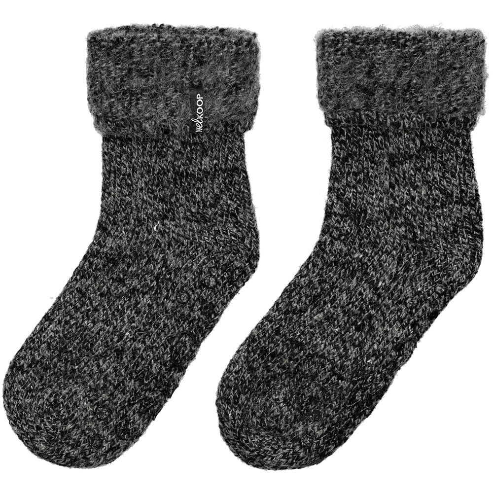 Welkoop - Huissokken - Wol - Zwart - 35-38 Welkoop - Huissokken - Wol - Zwart - 35-38