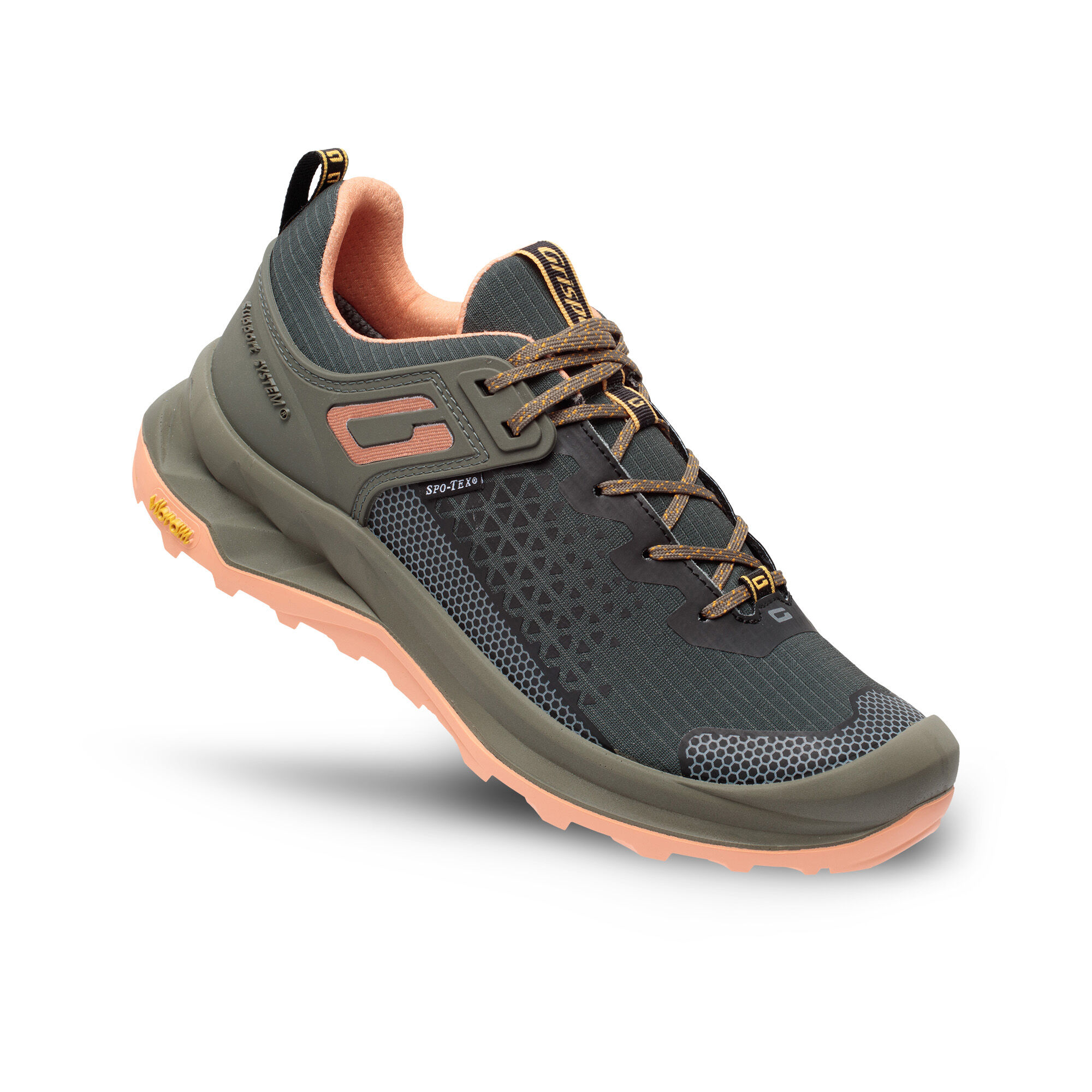 Grisport Explorer low - Wandelschoenen - Groen perzik - 36