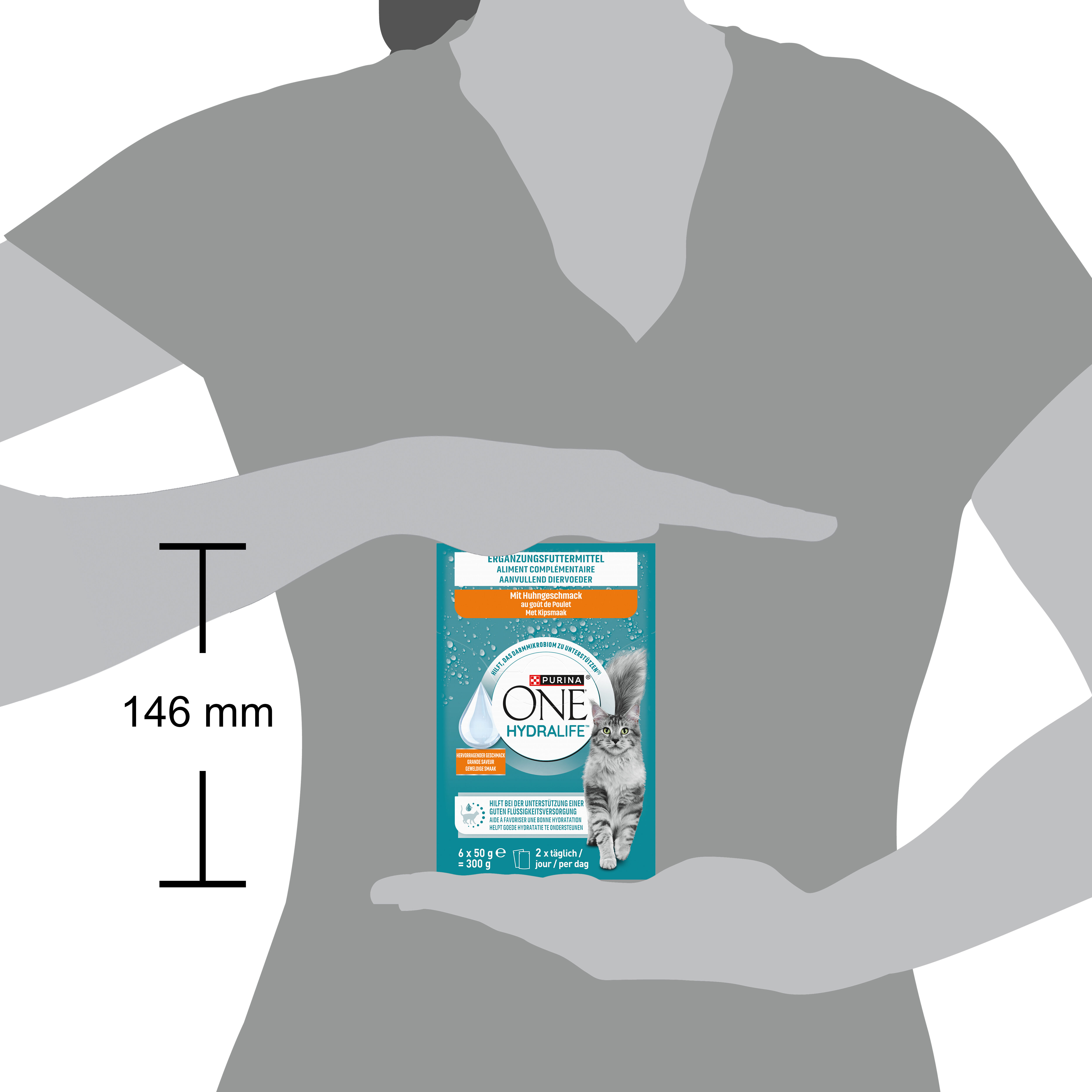 Purina One Hydralife - Kattenvoer - 300 Gram