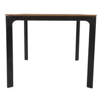 Lesli Living Arezzo - Tuintafel - Teaklook - 1x90x160 cm