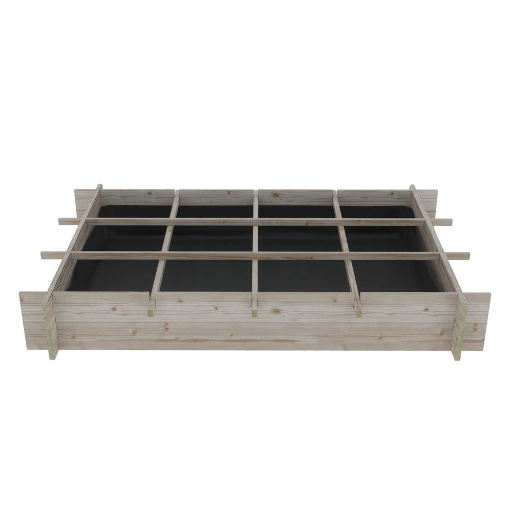 Royal Well Crispy Lettuce - Kweekbak - Bruin - 20x120x80 cm