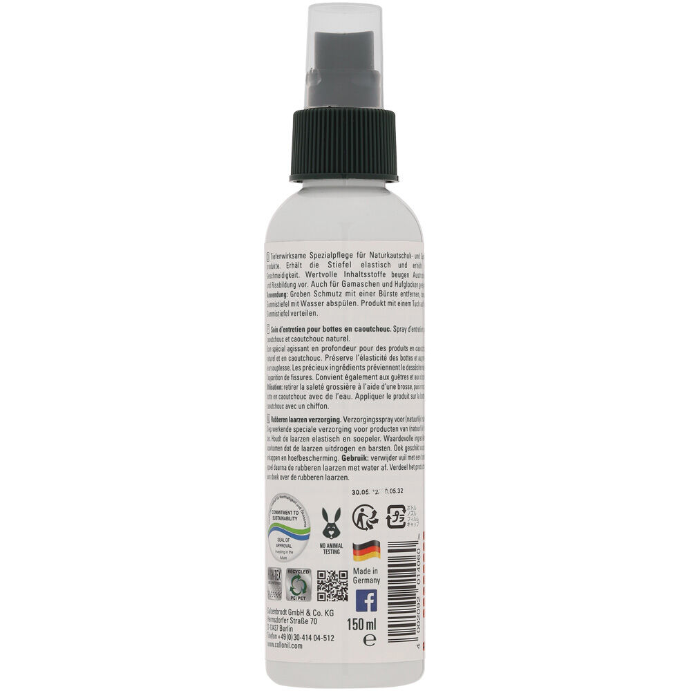 Collonil Rubber - Onderhoud Spray - Gum boot care - 150 Milliliter