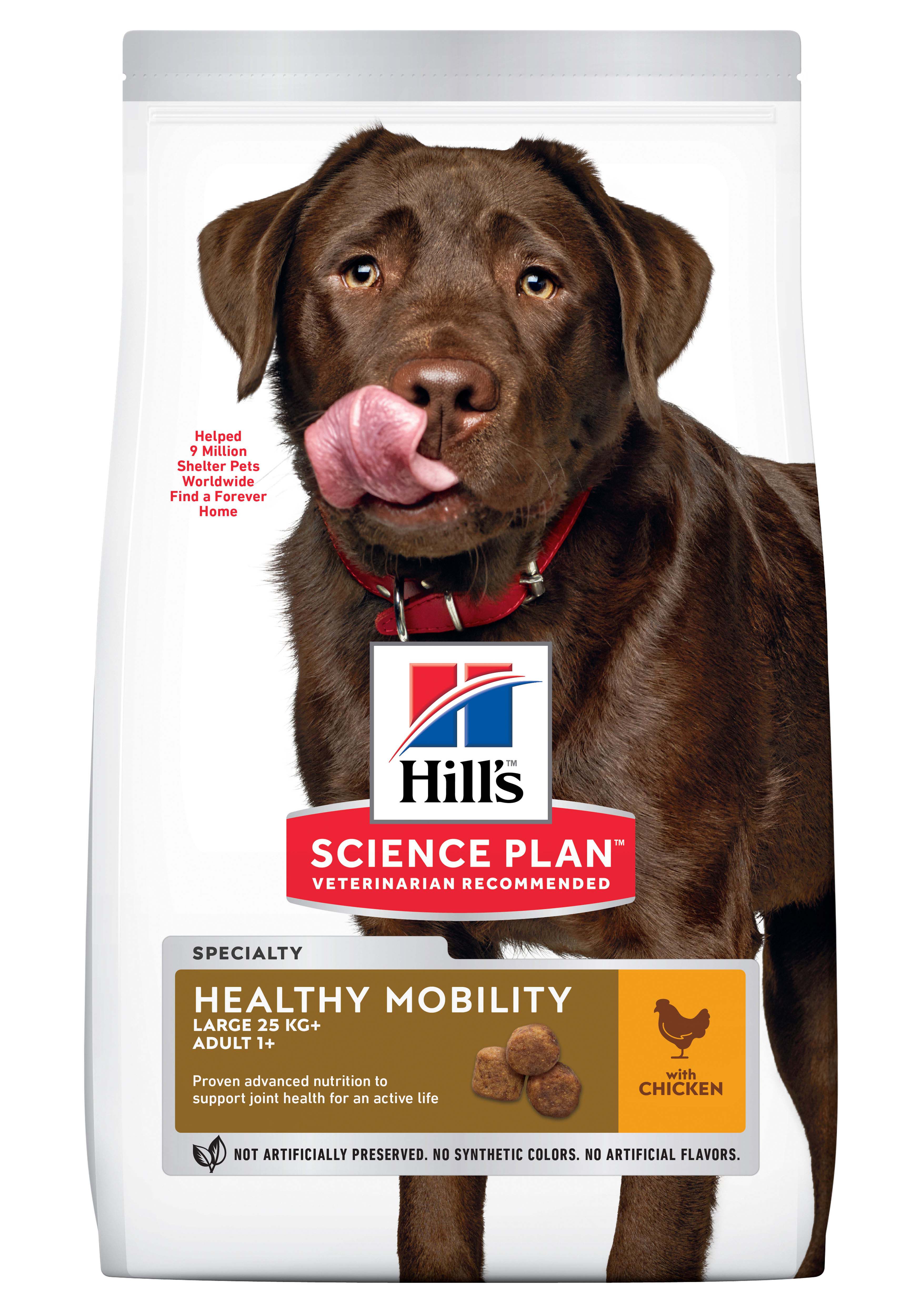 Hill's Science Plan Adult Healthy Mobility Large Breed - Hondenvoer - 12 Kilogram - kip