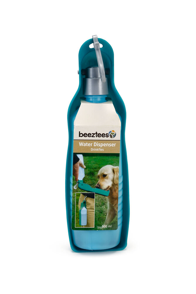 Beeztees Draagbare - Drinkfles - Blauw - Medium