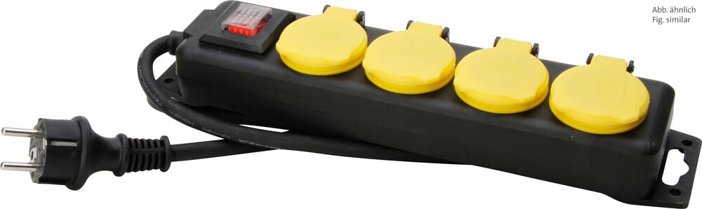 Kopp 4-Voudig 1,4 Meter 3x1.5mm2 - Snoercentrale - 16 - Helder wit - 1.4 cm