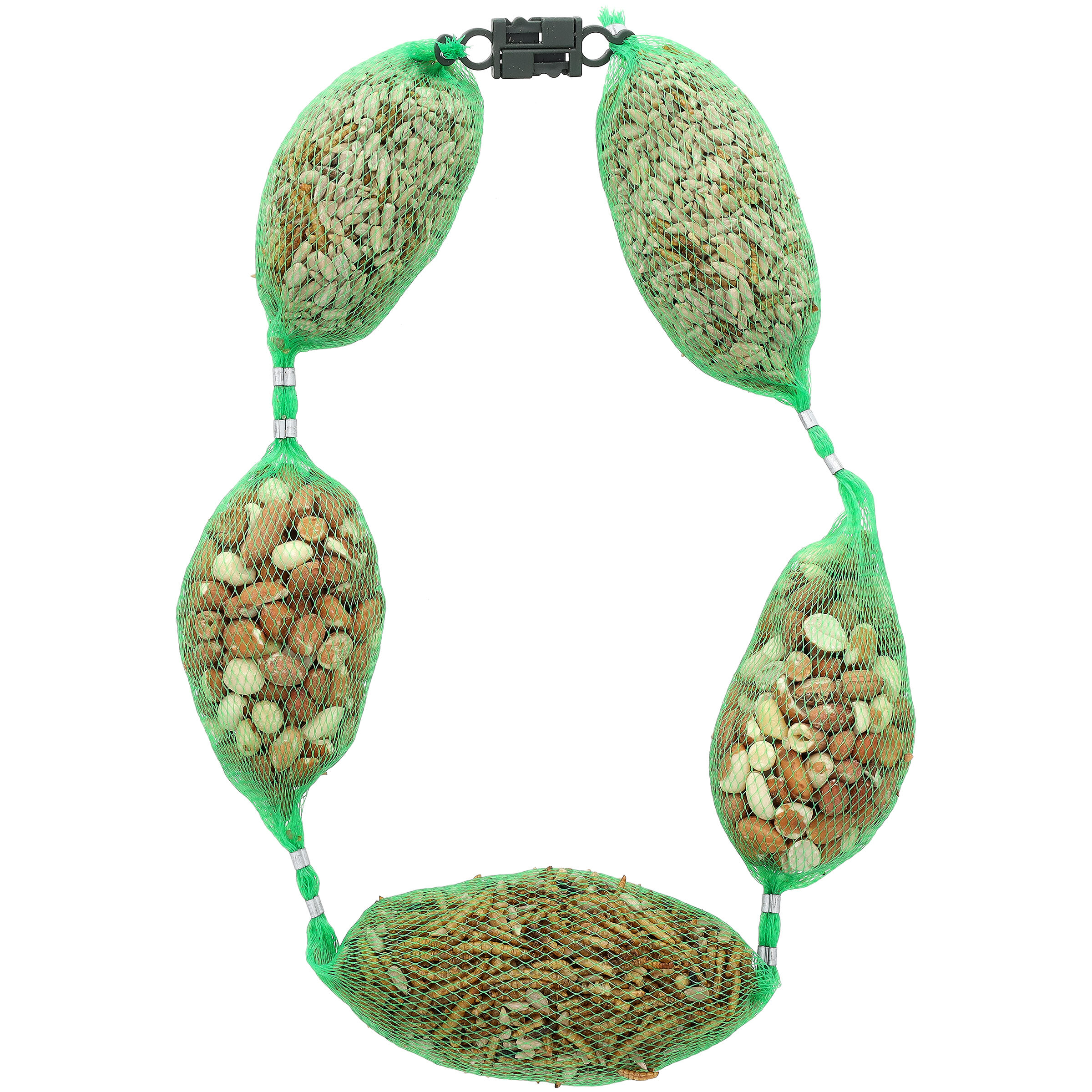 Welkoop - Klikslinger Meelwormen en Pinda's - Tuinvogelvoer - 360 Gram