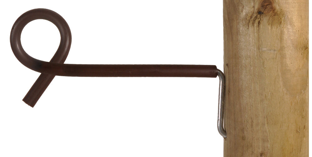 Gallagher Afstandisolator met krul 17,5cm - Isolatoren - 27 cm - 10 Stuks - Terra - 15 cm