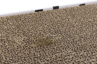 Beeztees Jixy Karton - Krabplank - Wit Bruin - 10x47x10 cm