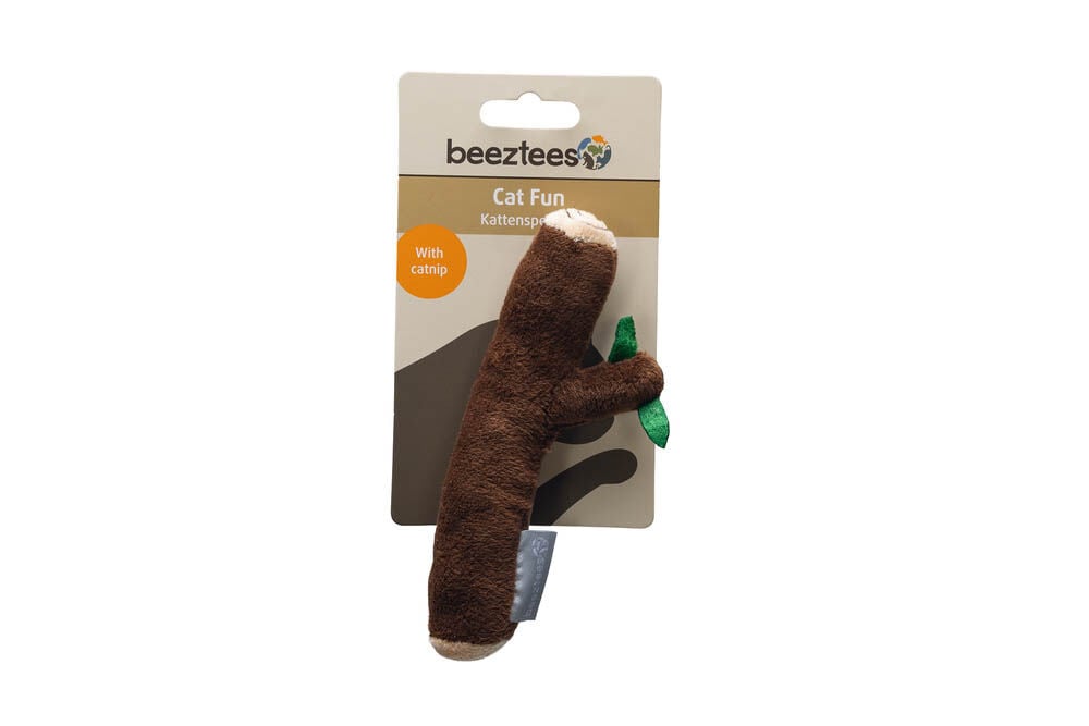 Beeztees Boomstam Jungle - Kattenspeeltje - Bruin