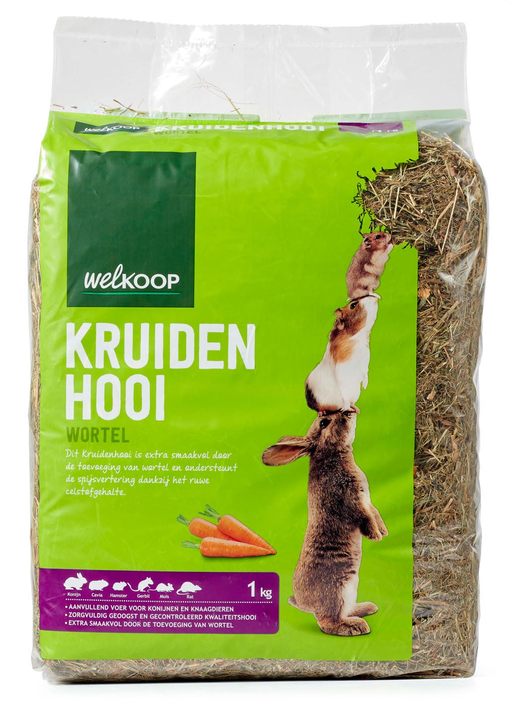Welkoop - Kruidenhooi - 1000 Gram - wortel