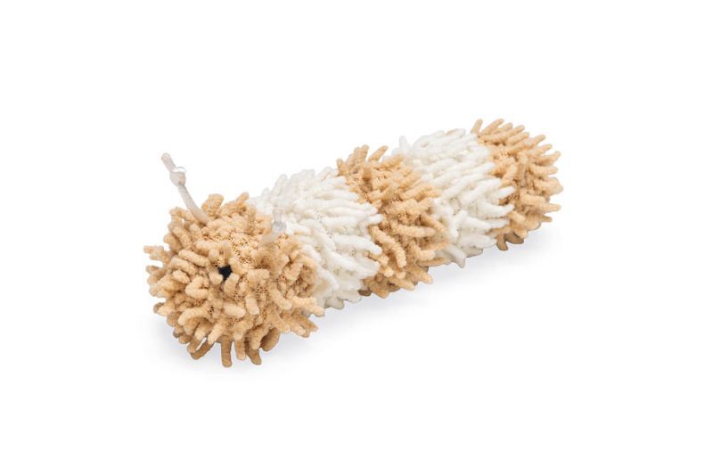 Beeztees Rups Bobba - Kattenspeeltje - Bruin