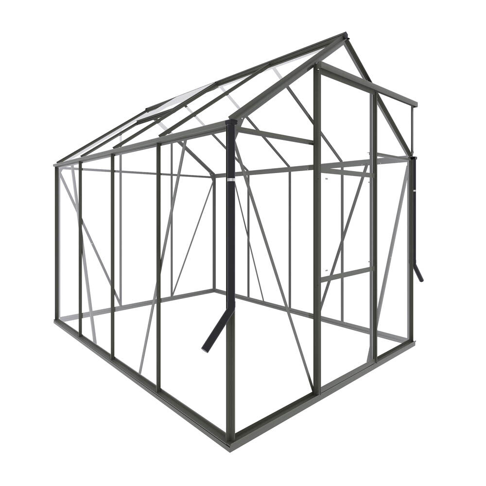 Royal Well Kate II - Tuinkas - Groen - 217x192x253 cm - Veiligheidsglas