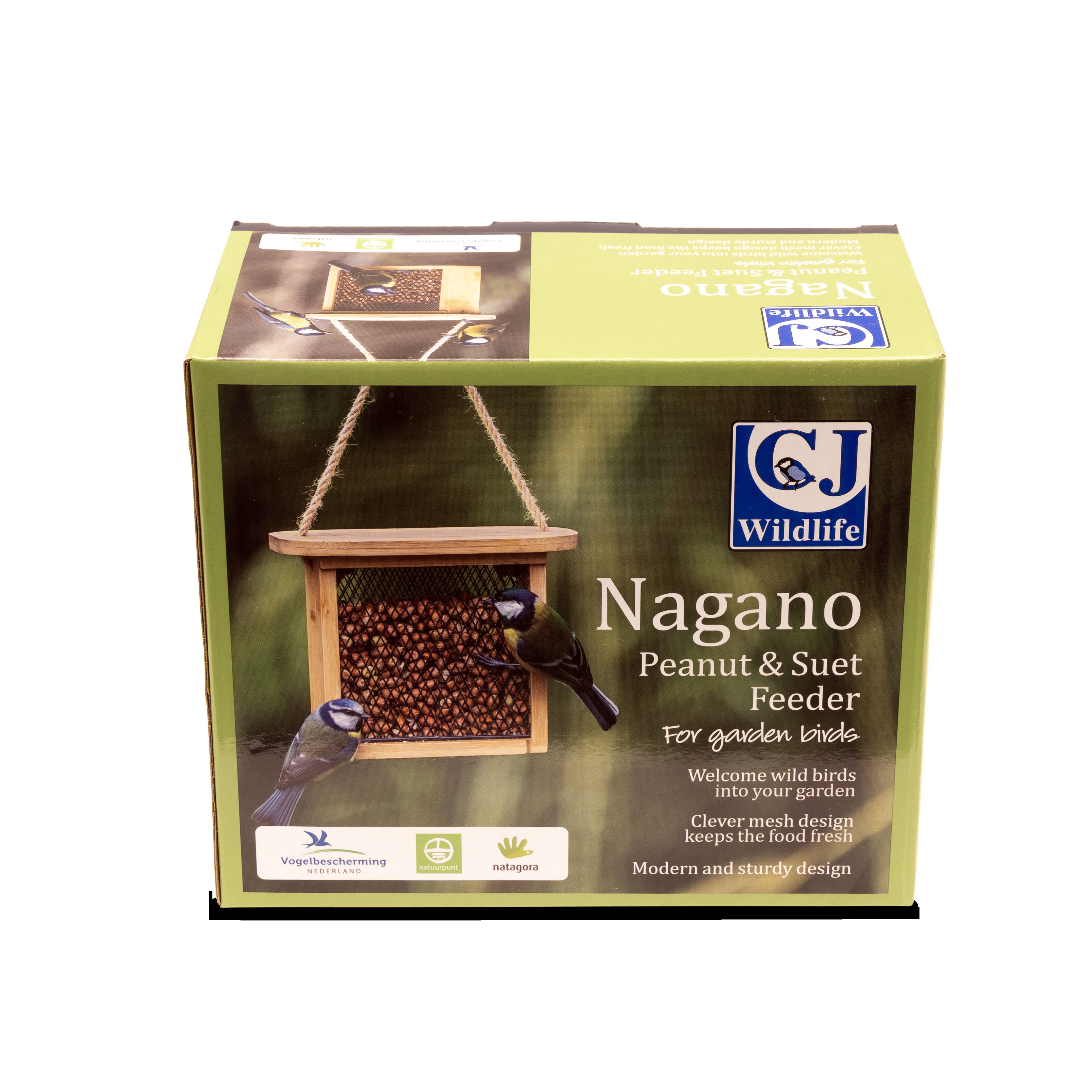 CJ Wildlife - Nagano Pinda - Voedersysteem Tuinvogels - 15.5x18.3x10.5 cm
