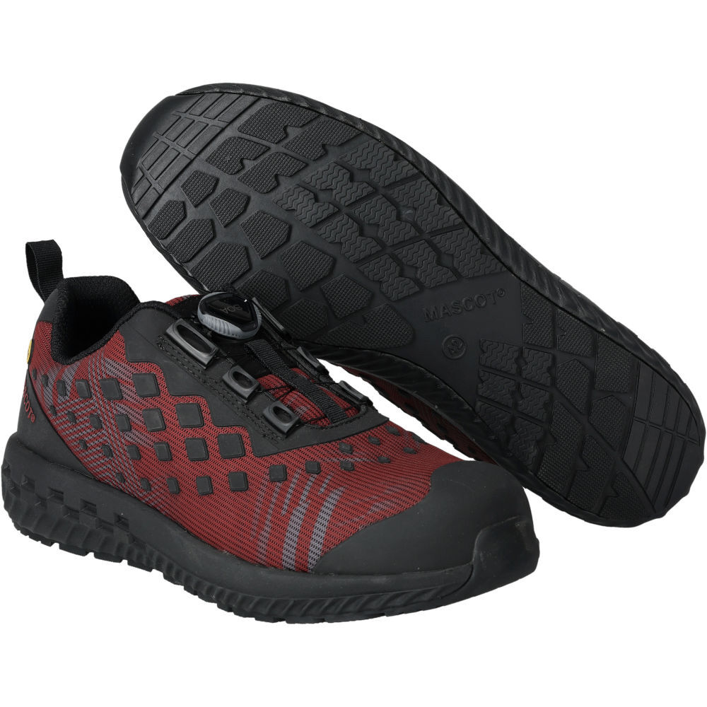 Mascot Custom F0650 - Werkschoenen - Rood / Zwart - 36