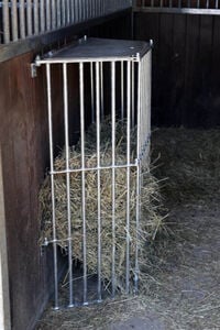 Kerbl Voederbesparend - Hooiruif - Grijs - 114x81x41 cm