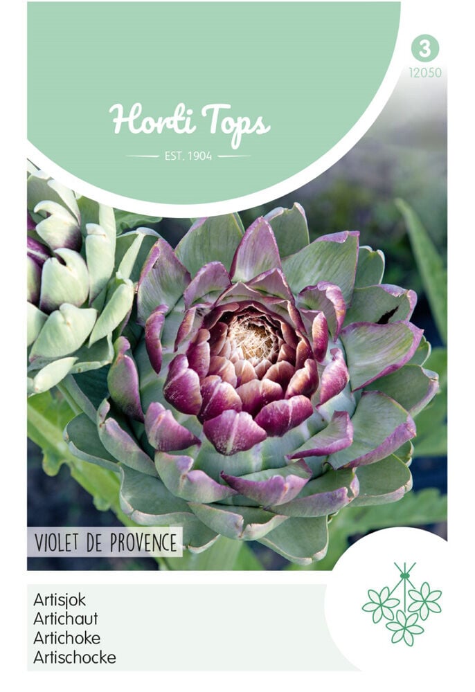 Hortitops Artisjok Cynara cardunculus var. scolymus Violet De Provence - Groentezaden
