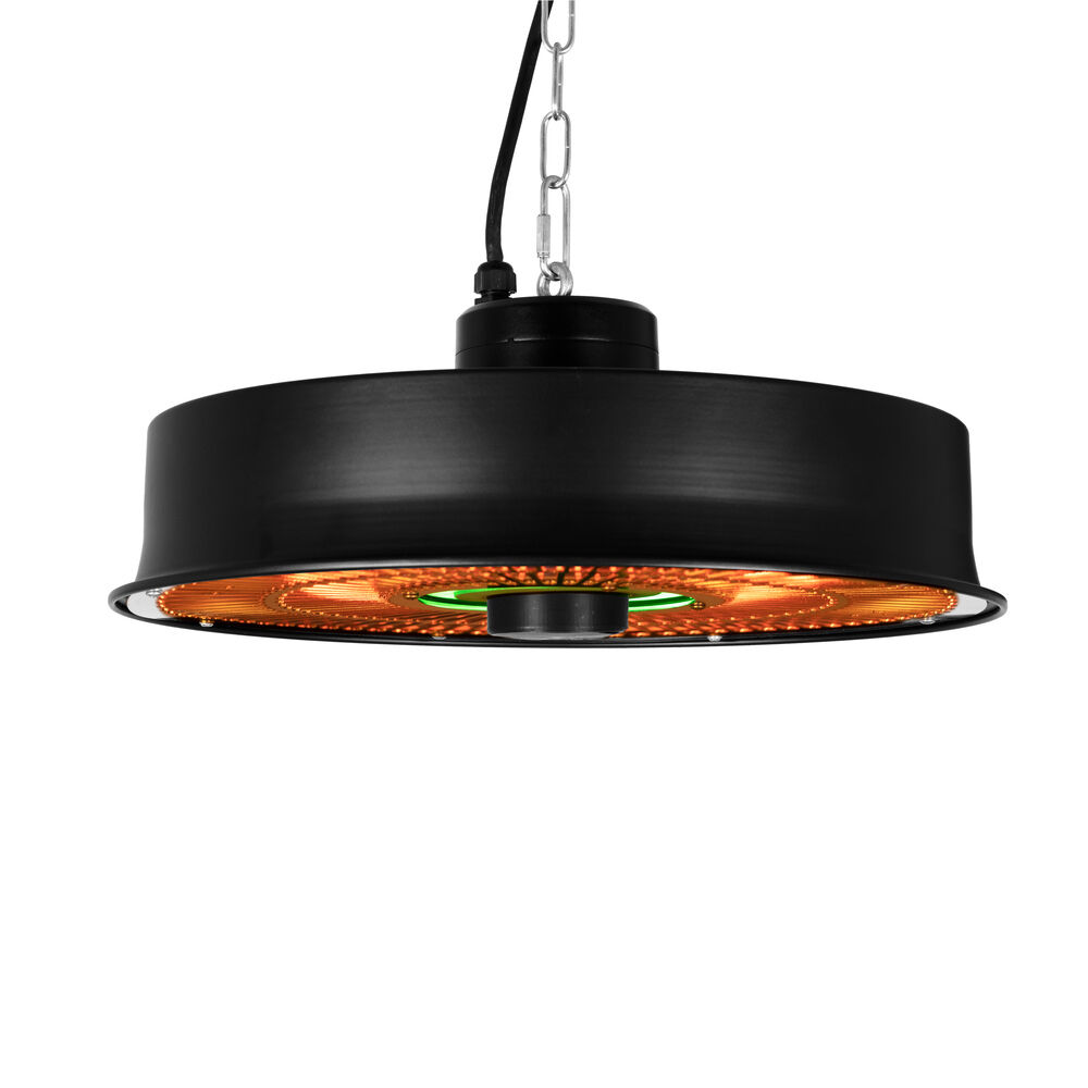 Eurom 1500 RC - Hangende terrasverwarmer - Zwart - 1500 W