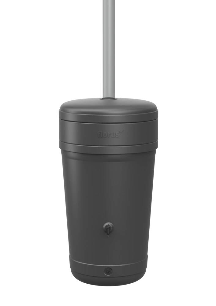 Elho Florus 200L - Regenton - 200 Liter - Zwart