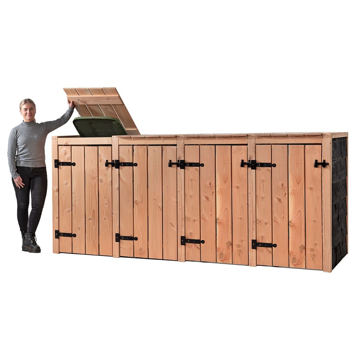 Volente 4 Dubbel Cato - Containerombouw - 119x271x87.5 cm