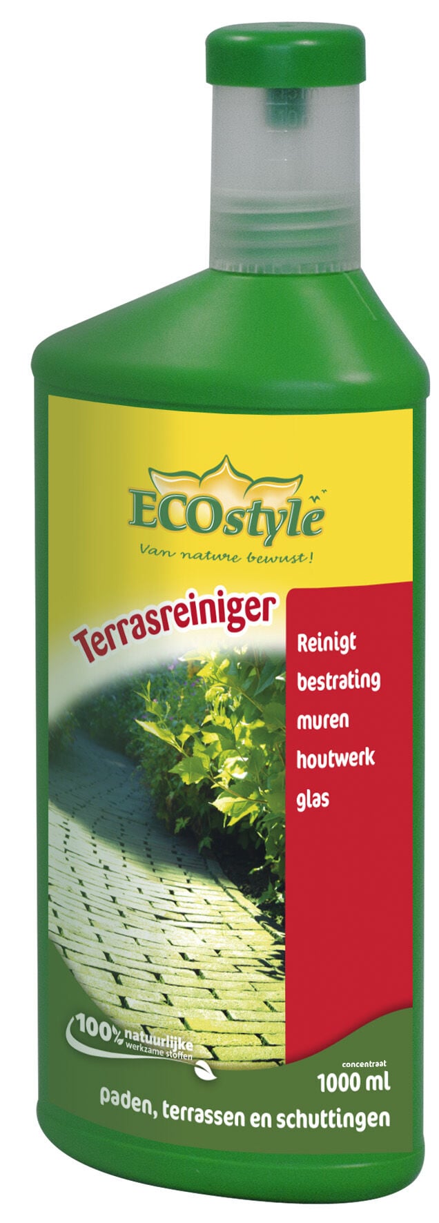ECOstyle Terrasreiniger concentraat  - Tegen groene aanslag - 1 Liter