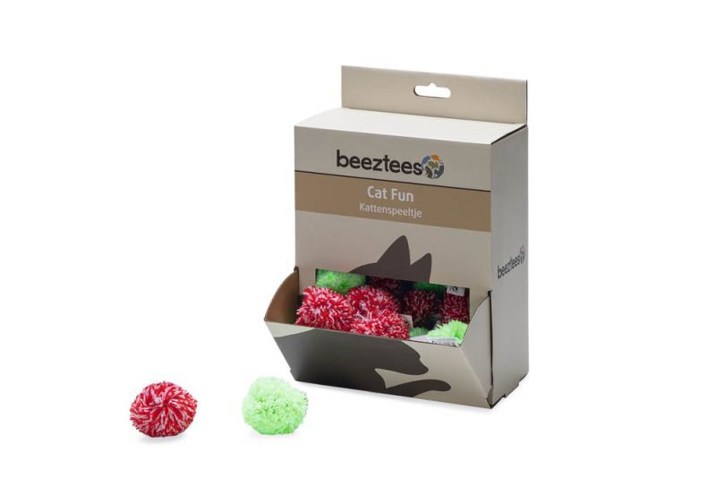 Beeztees Balletje Germa - Kattenspeeltje - Multi
