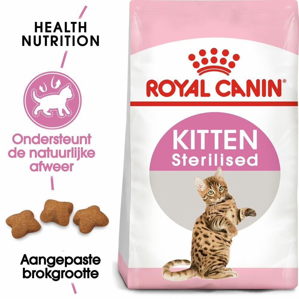 Royal Canin Sterilised Kitten - Kattenvoer - 3.5 Kilogram - Gevogelte