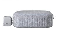 Bestway Francisco Hydrojet - Lay-Z-Spa - Grijs - 71x230x230 cm
