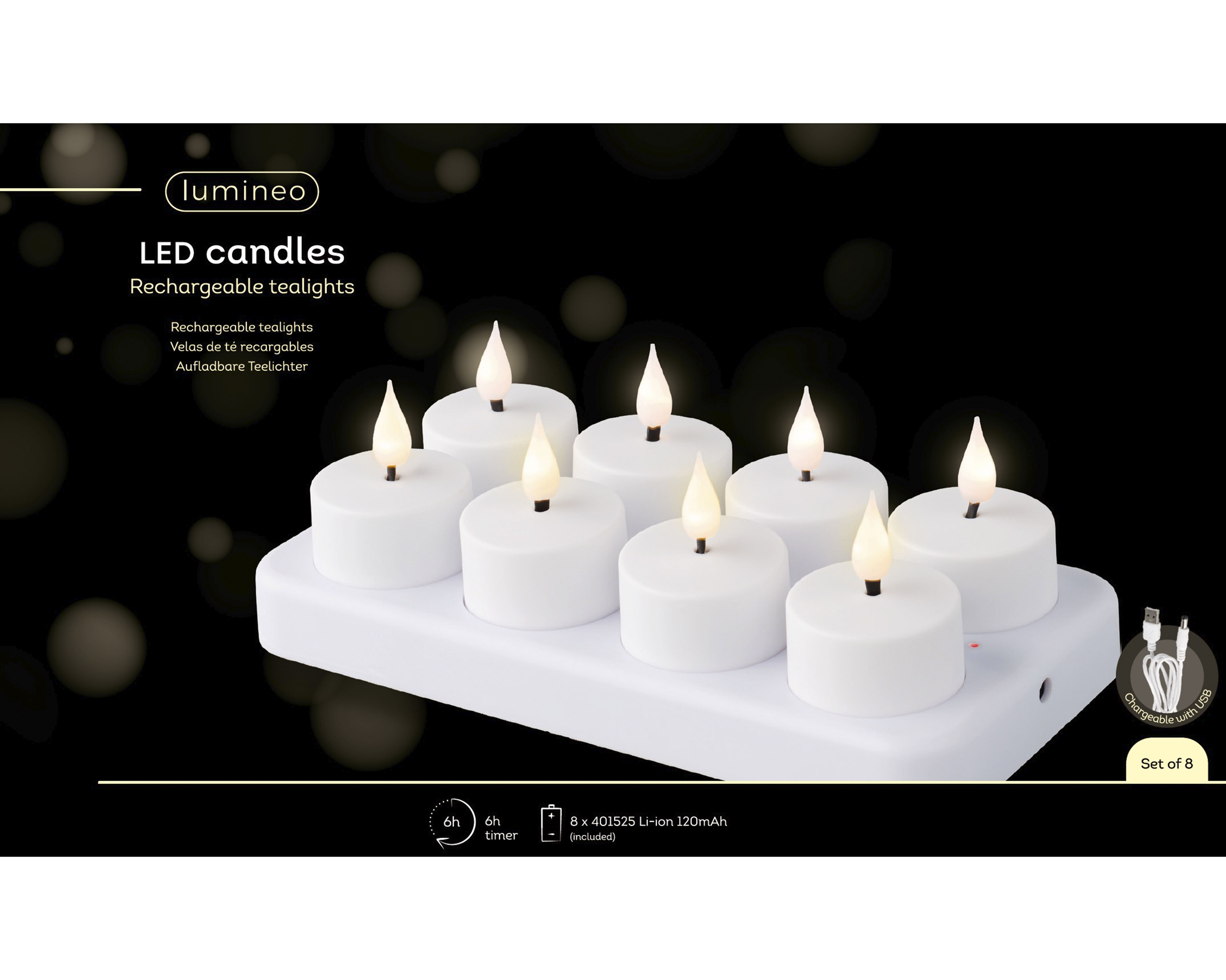 Lumineo - Waxinelichtjes