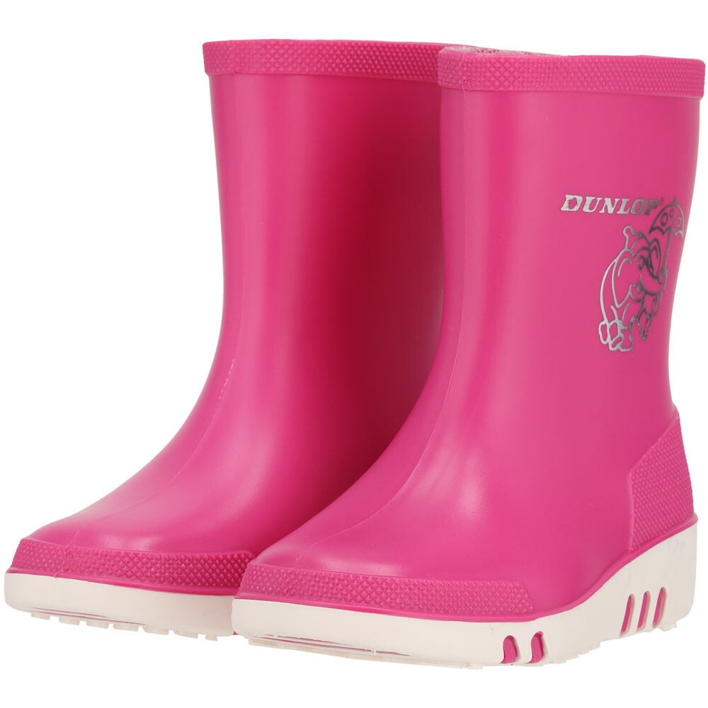Dunlop Mini K172110 - Regenlaarzen meisjes - Kinderlaarzen - Roze - 21