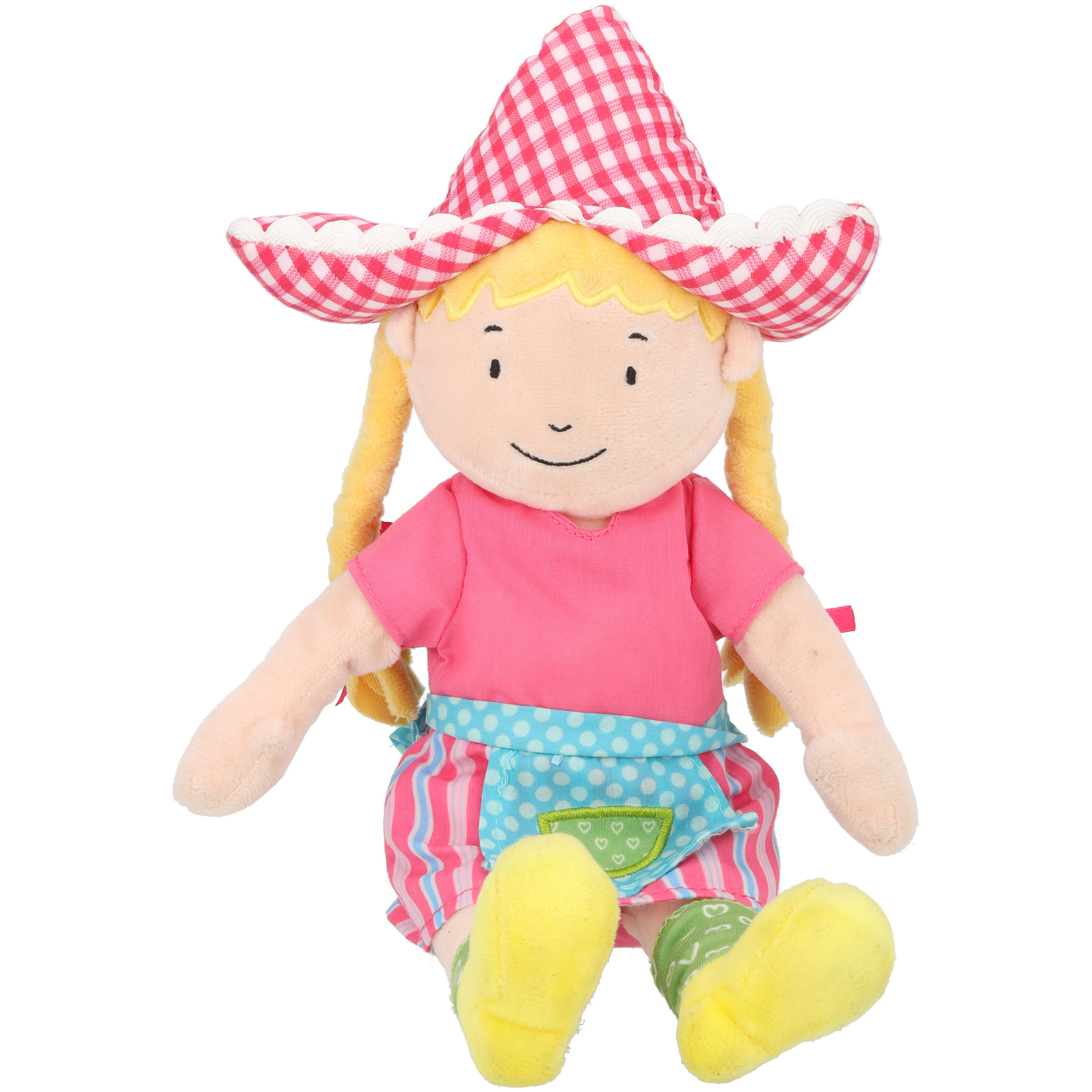 Fien & Teun Pluchen Pop Boerin Fien - Knuffel - multi