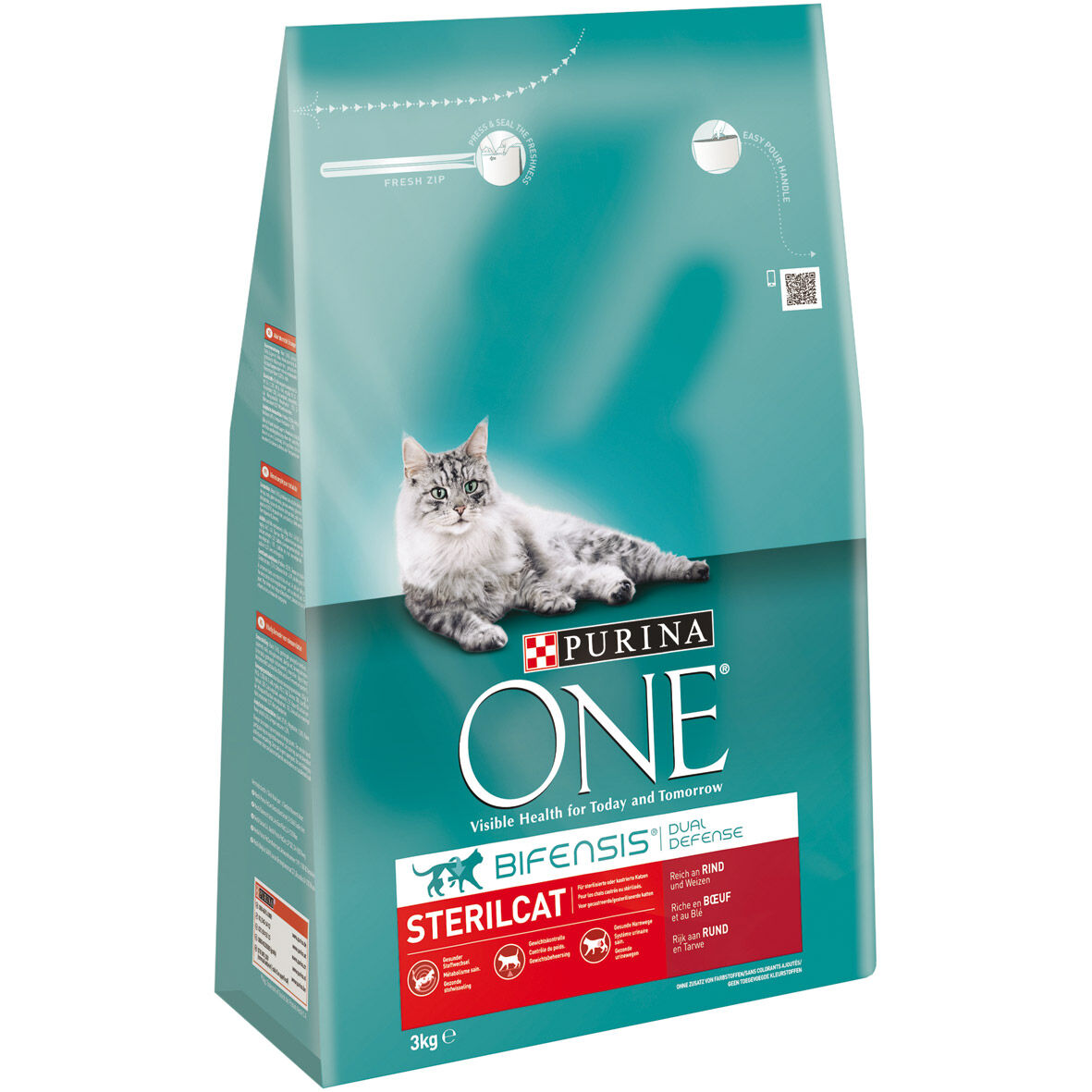 Purina One Sterilcat - Kattenvoer - 3 Kilogram - rund Purina One Sterilcat - Kattenvoer - 3 Kilogram - rund