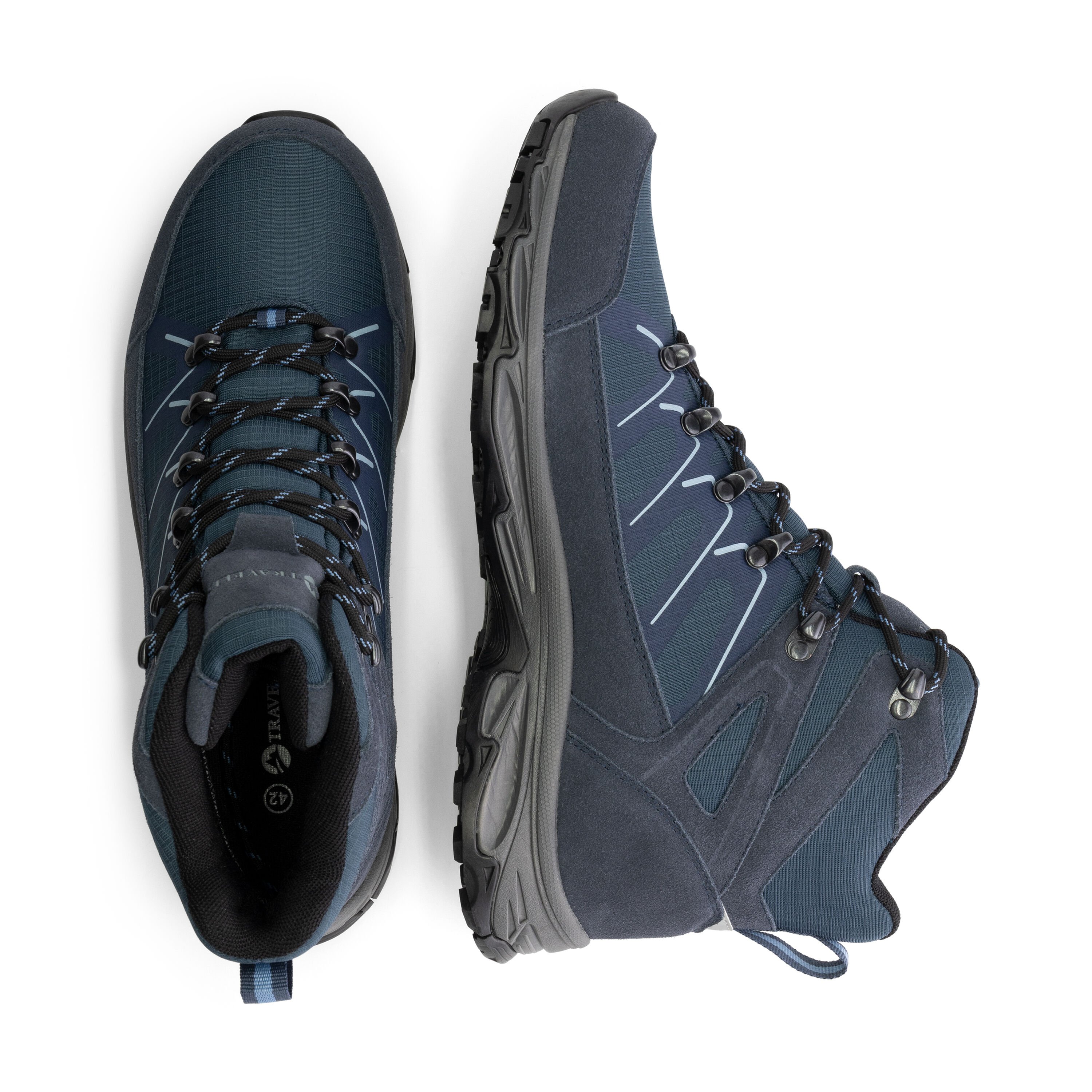 Travelin Gudhjem - Wandelschoenen - Blauw - 41