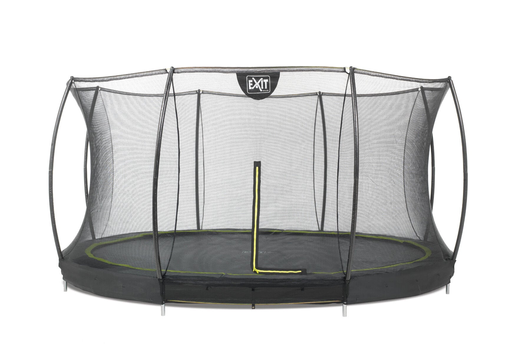 EXIT Silhouette Inground met Net - Trampoline - Zwart - 366 cm EXIT Silhouette Inground met Net - Trampoline - Zwart - 366 cm