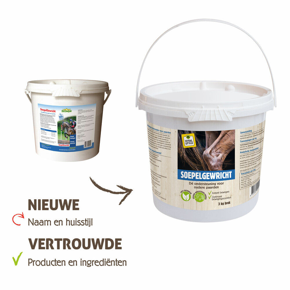 VITALstyle SoepelGewricht - 3 Kilogram - Zak