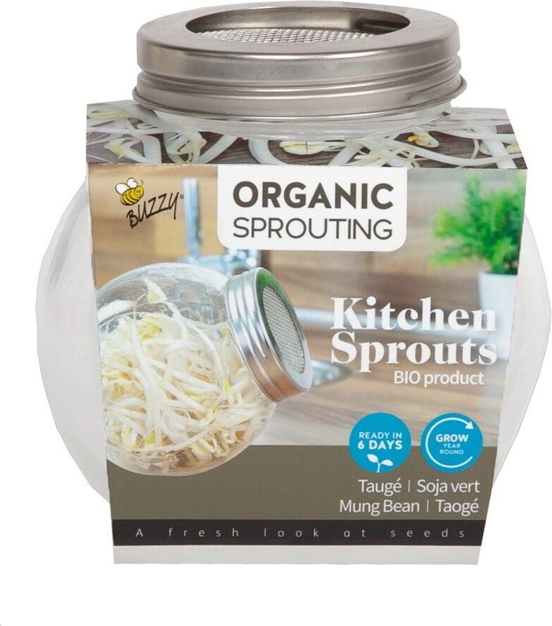 Buzzy® Organic Sprouting - Kiempot Tauge Buzzy® Organic Sprouting - Kiempot Tauge