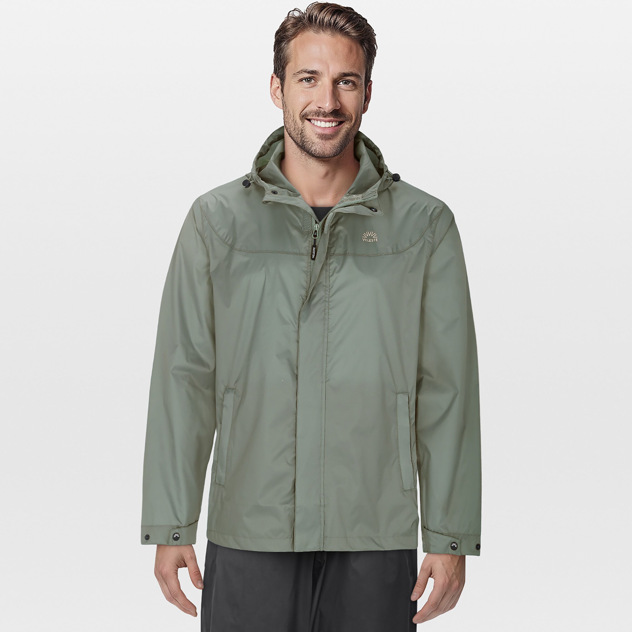 Veleste - Regenjas - Donkergroen - XL Veleste - Regenjas - Donkergroen - XL