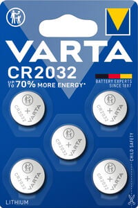 Varta CR2032 - Batterij - 5 Stuks