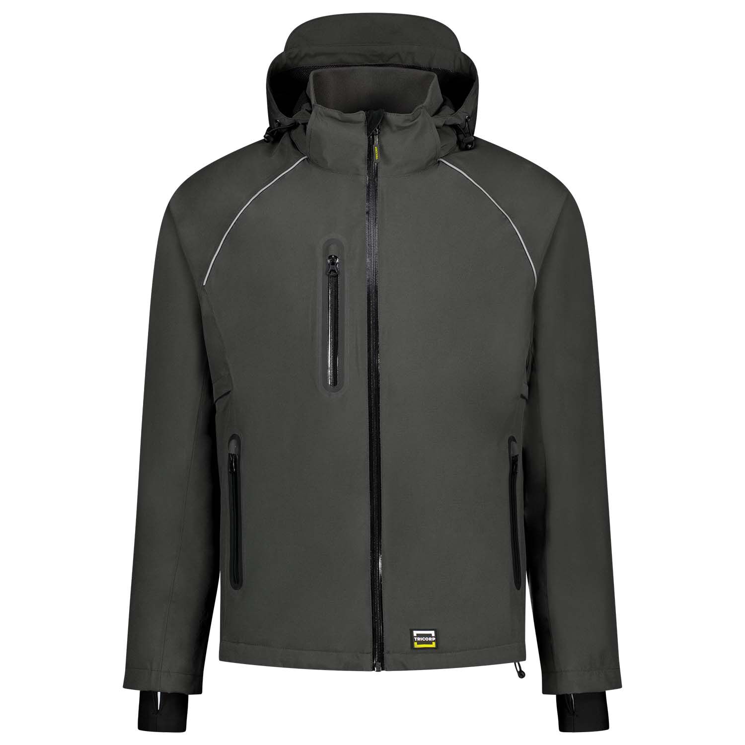 Tricorp Tech Shell 402018 - Werkjas - Grijs - 3XL Tricorp Tech Shell 402018 - Werkjas - Grijs - 3XL