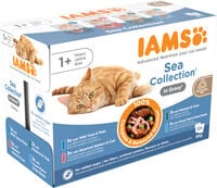 IAMS Sea - Delights - 12x85 gram - 1020 Gram - zalm, vis