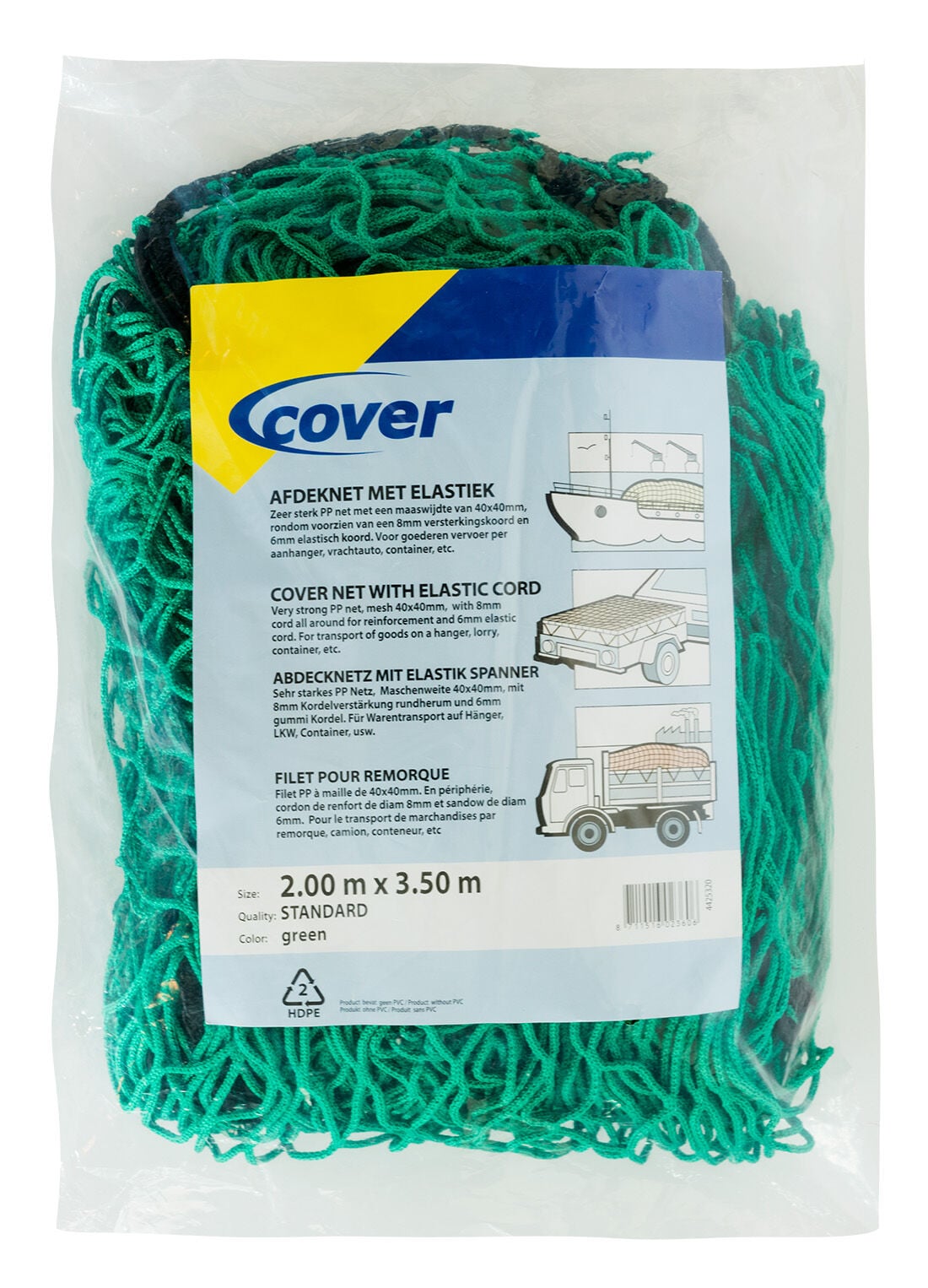 Cover Aanhangwagennet - Afdeknet